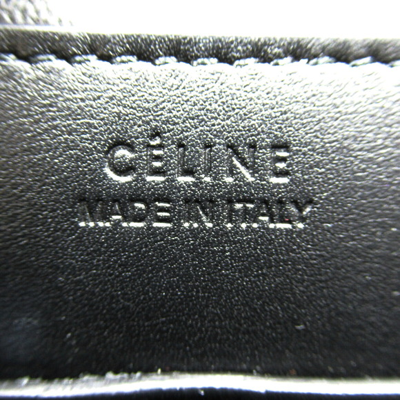 Celine Small Soft Cube Canvas 2Way Shoulder Bag Black White - Picture 7 of 10